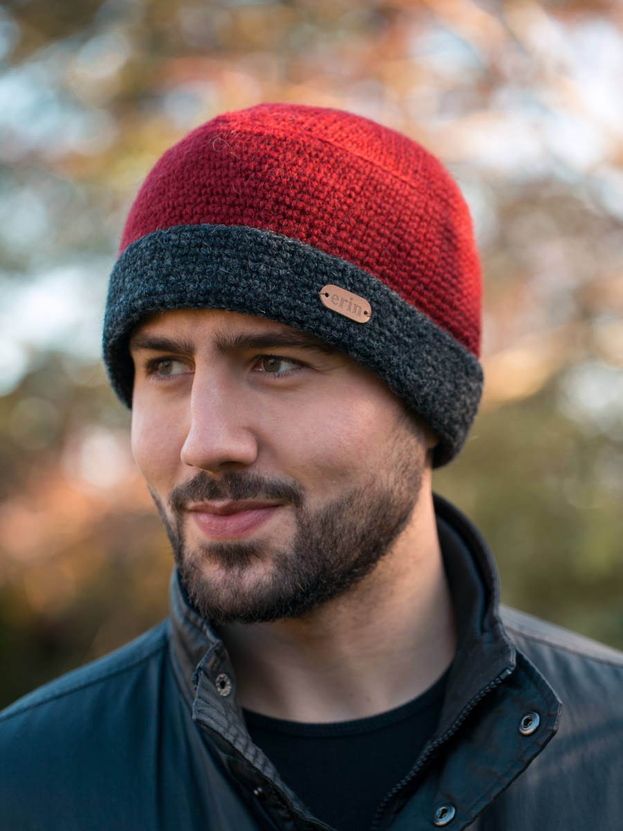 Erin Crochet Turn up hat - Lowrys